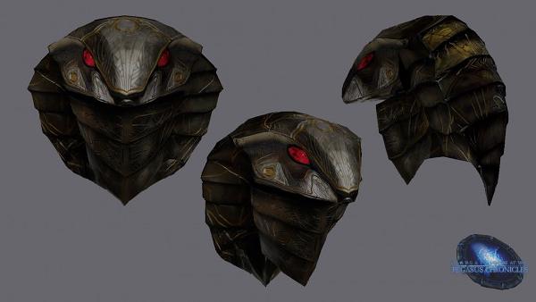 Serpent Helmet Render